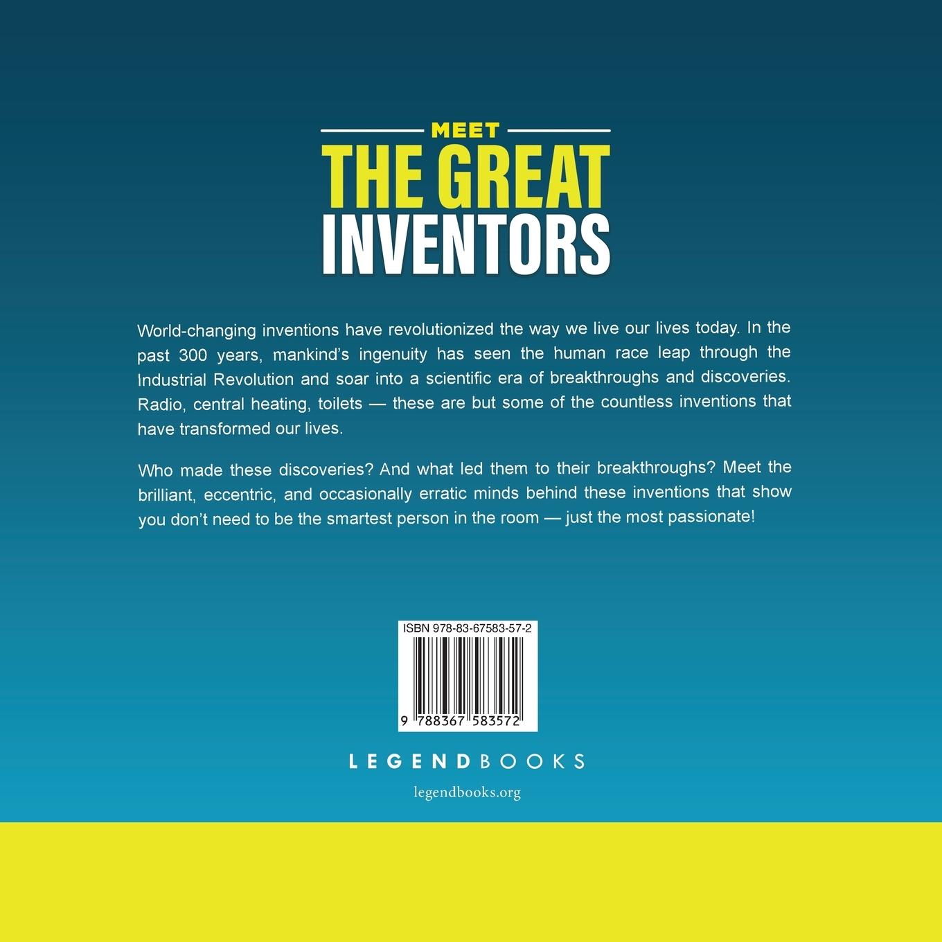 Rückseitencover Meet the Great Inventors