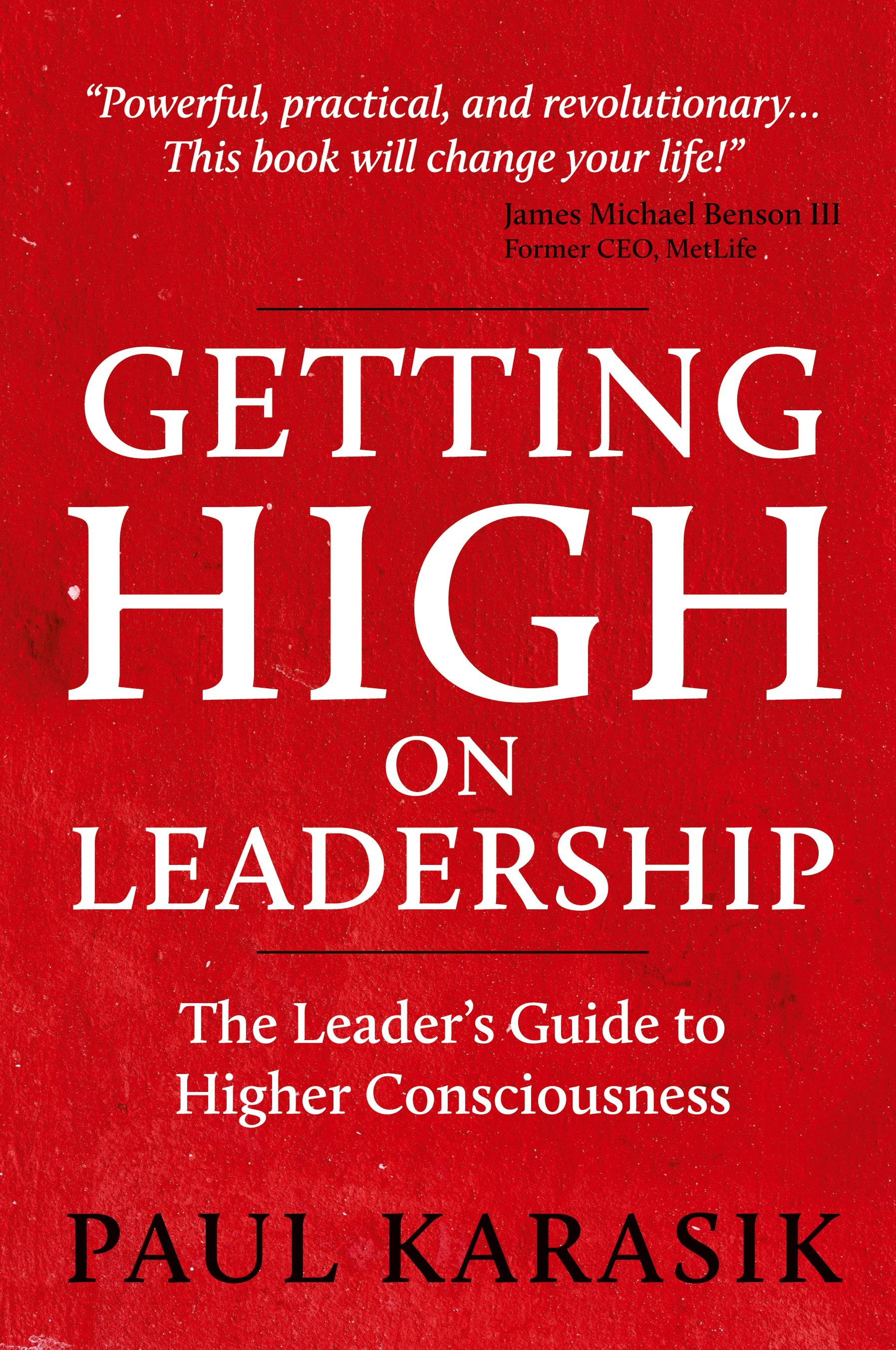 Vorderes Coverbild Getting High on Leadership
