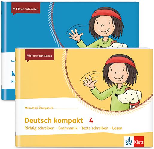 Vorderes Coverbild Mathe + Deutsch kompakt 4
