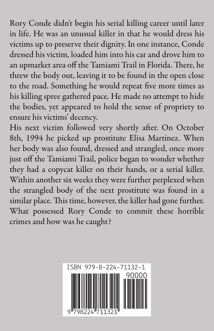 Rückseitencover Rory Conde, Serial Killer