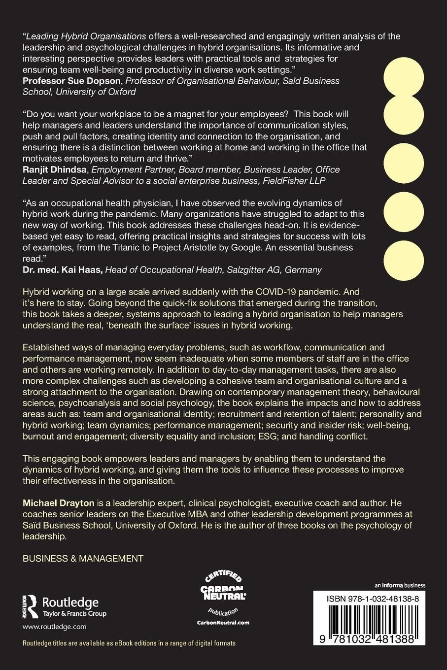 Rückseitencover Leading Hybrid Organisations