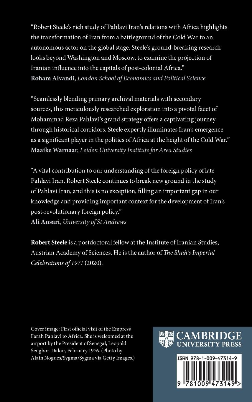 Rückseitencover Pahlavi Iran's Relations with Africa