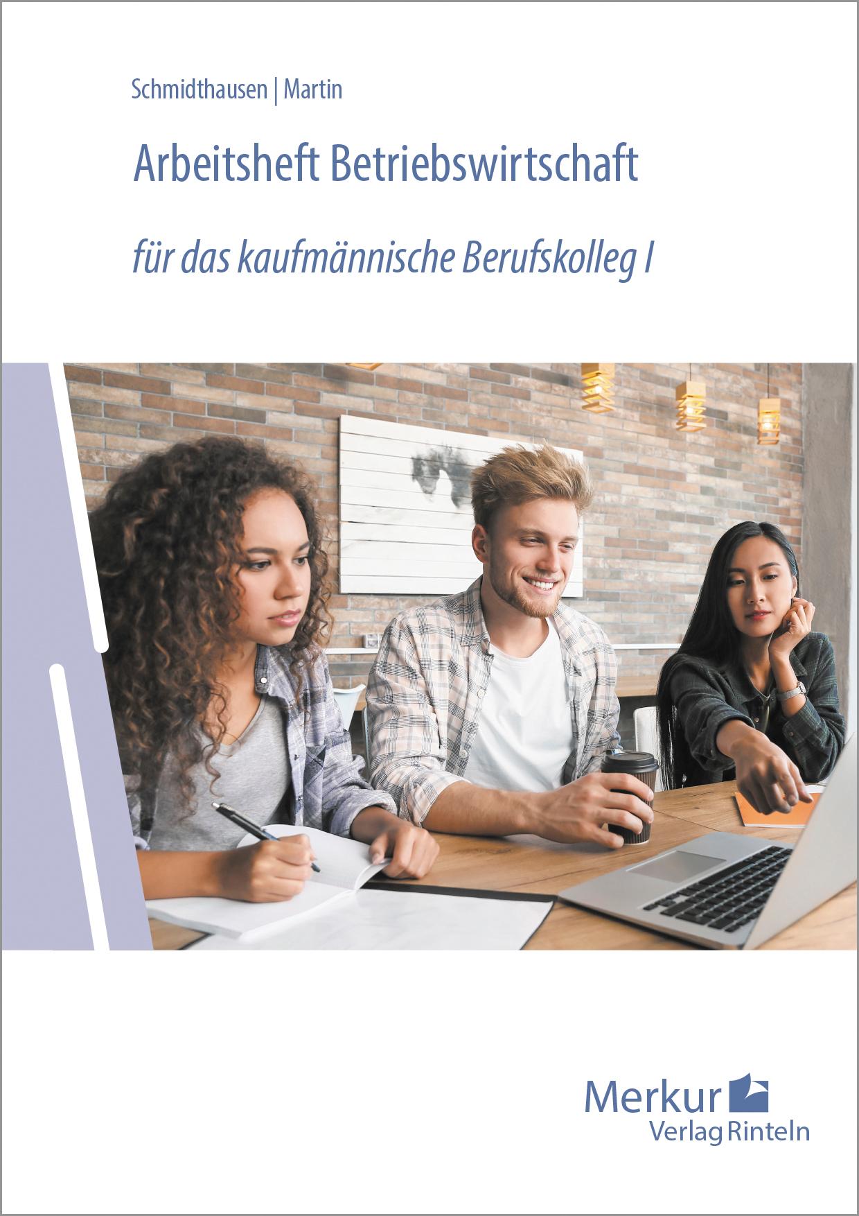 Vorderes Coverbild Arbeitsheft Betriebswirtschaft