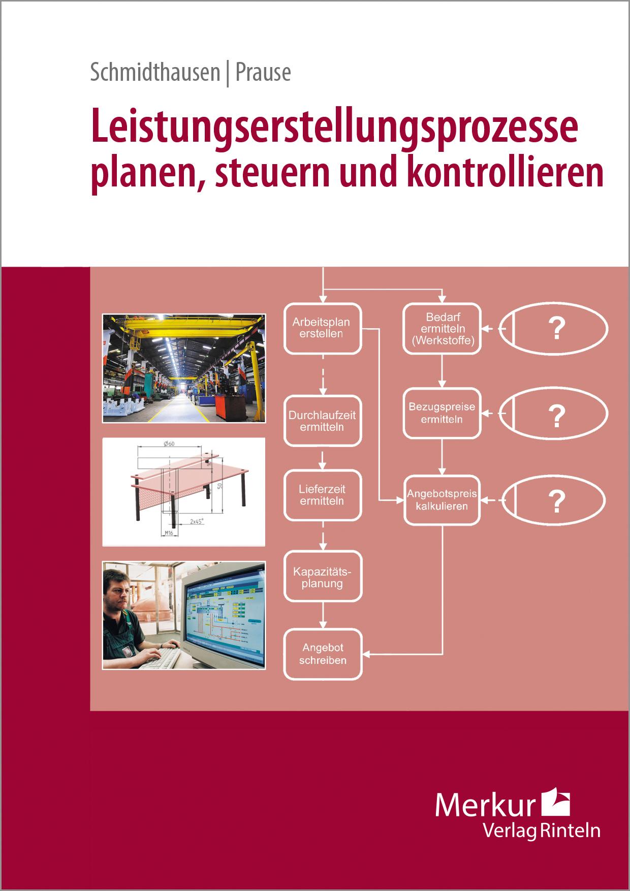 Vorderes Coverbild Leistungserstellungsprozesse planen, steuern und kontrollieren
