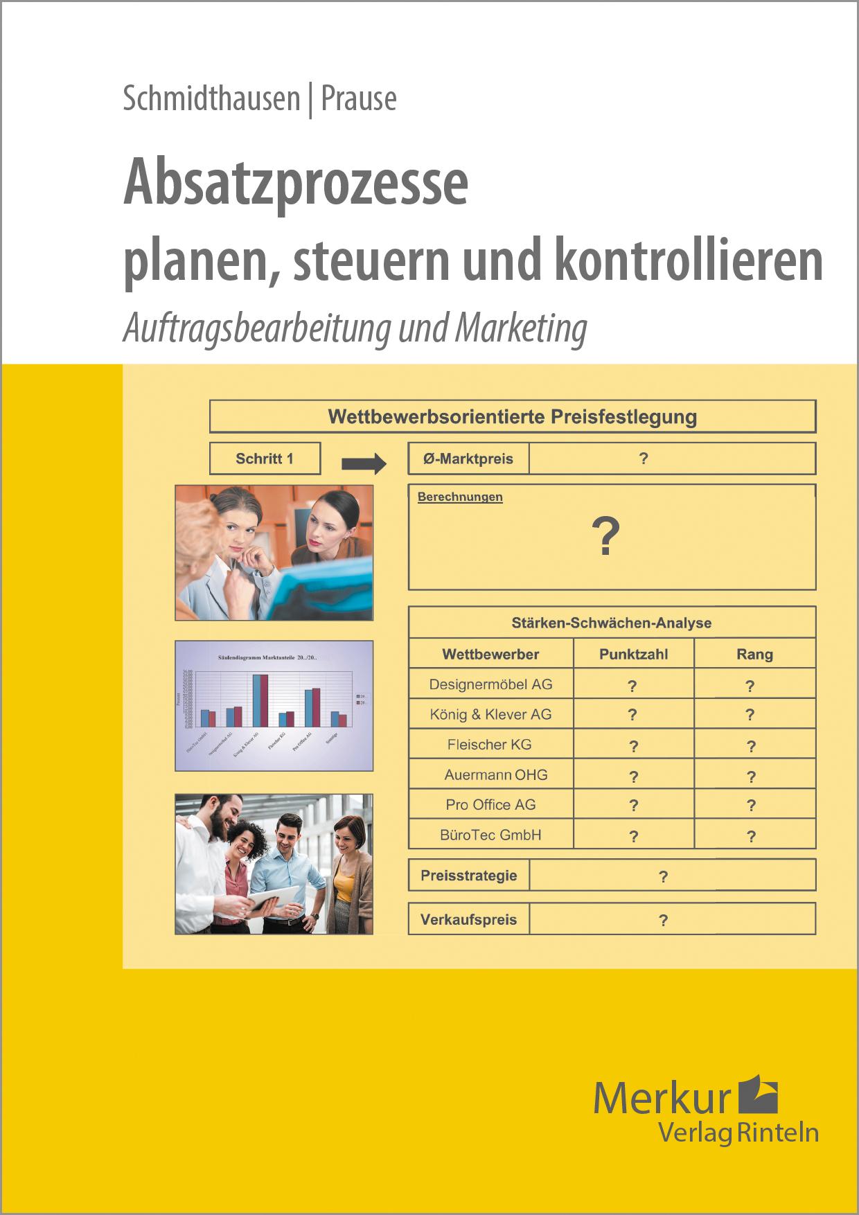 Vorderes Coverbild Absatzprozesse. planen, steuern und kontrollieren