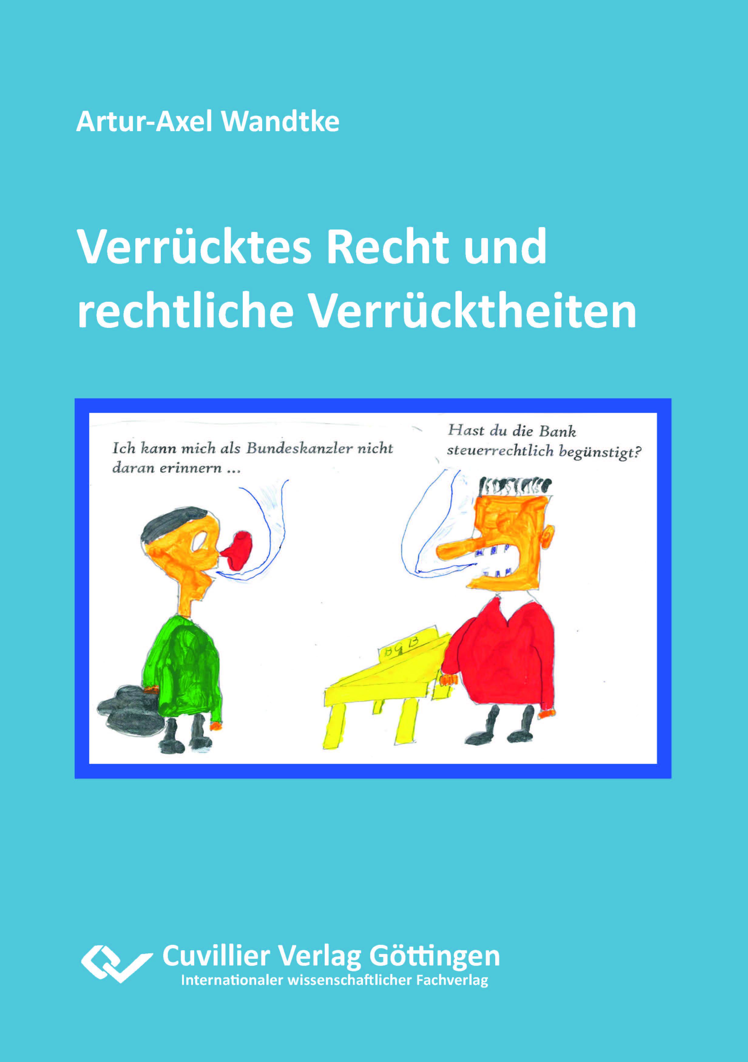Vorderes Coverbild Verrücktes Recht und rechtliche Verrücktheiten