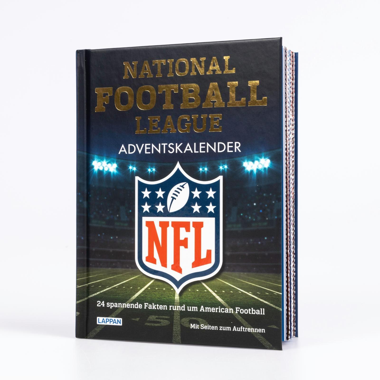Beispielinhalt (Bild) NFL - American Football Adventskalender
