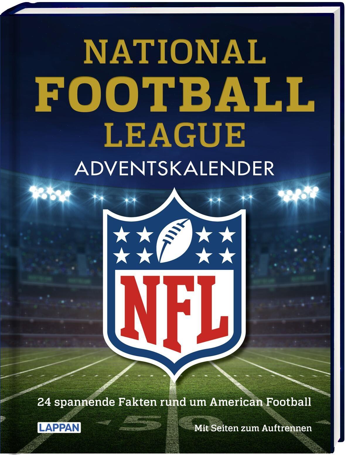 Vorderes Coverbild NFL - American Football Adventskalender