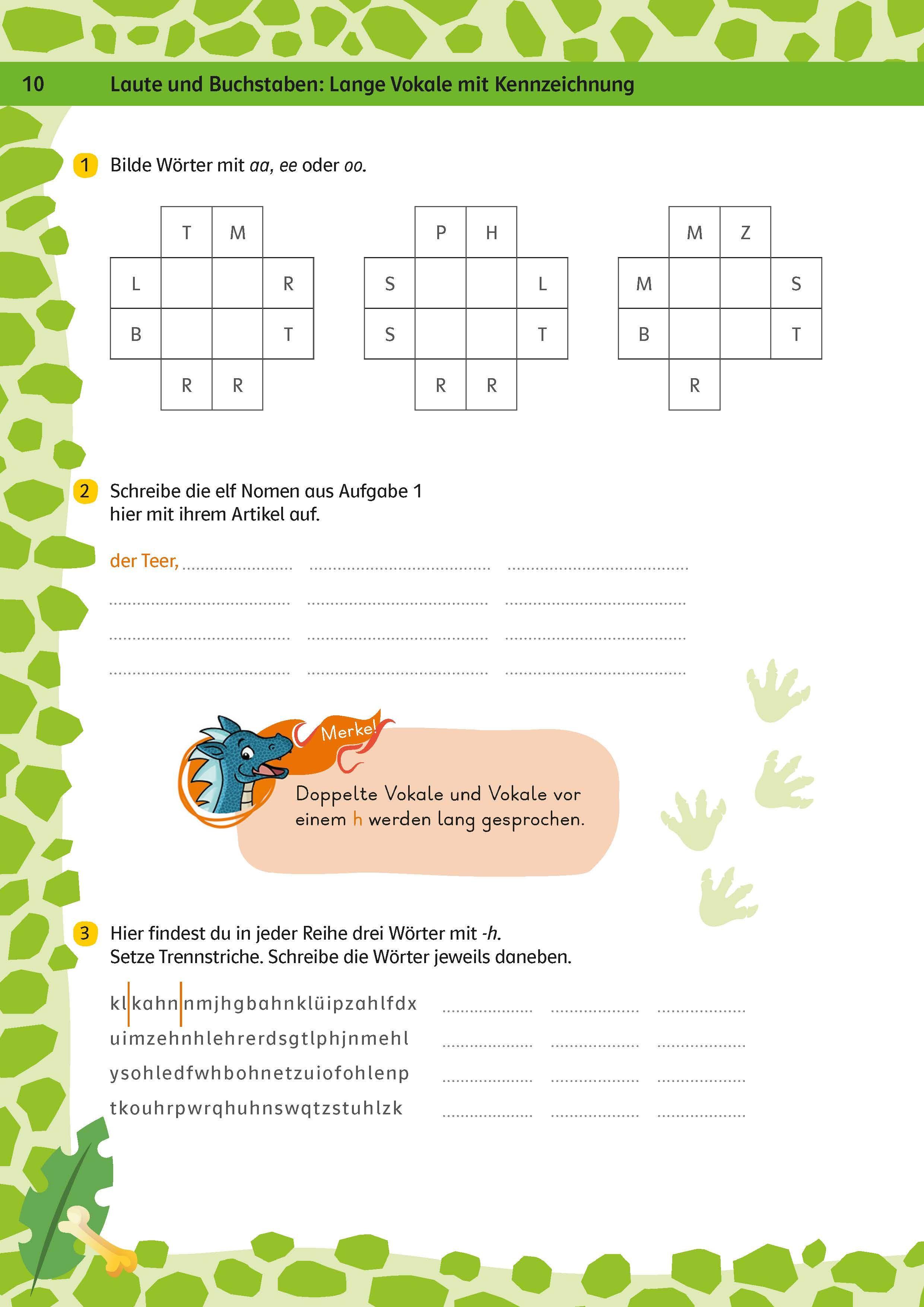 Beispielinhalt (Bild) Team Drachenstark: Topfit in Klasse 3