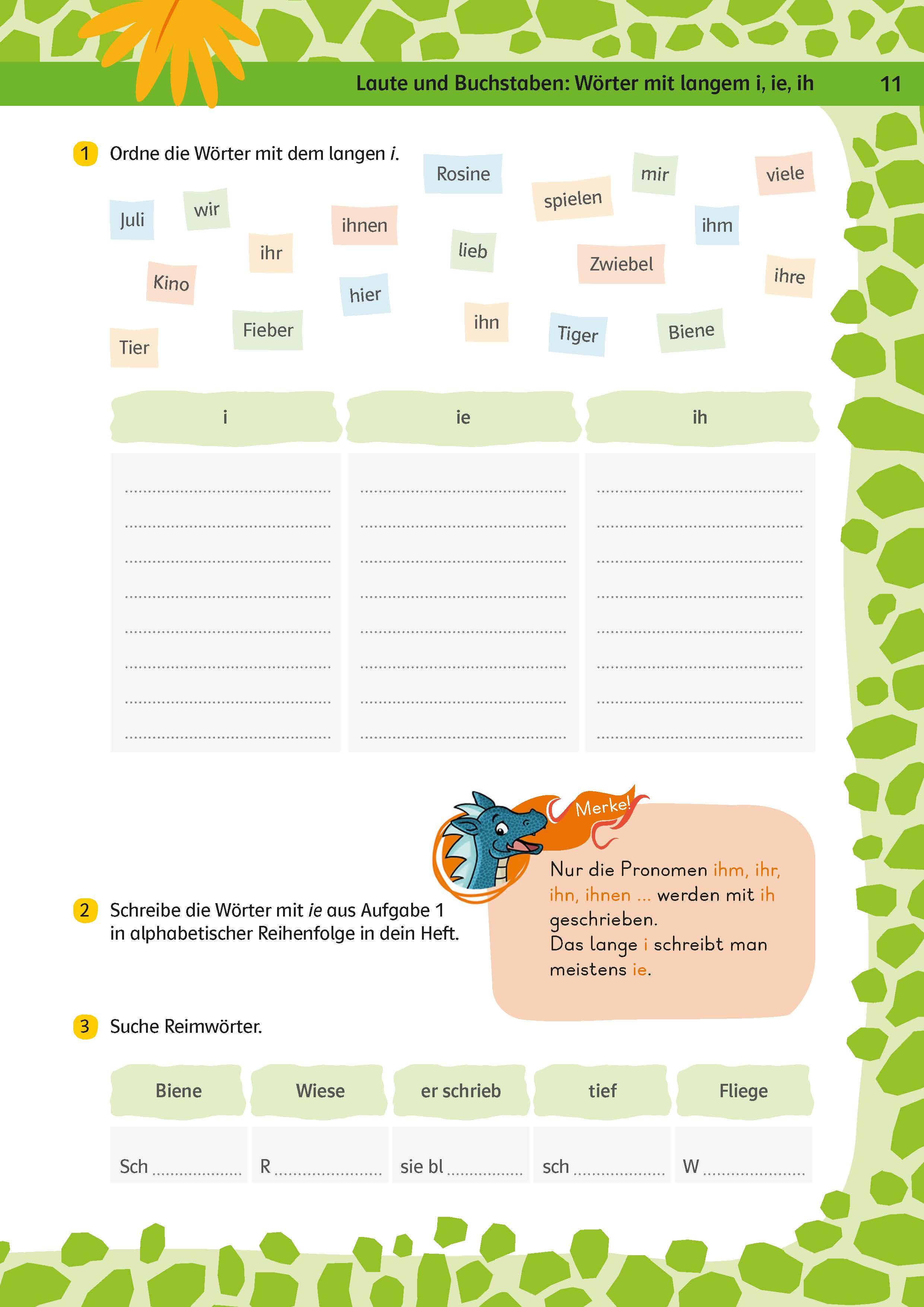 Beispielinhalt (Bild) Team Drachenstark: Topfit in Klasse 3