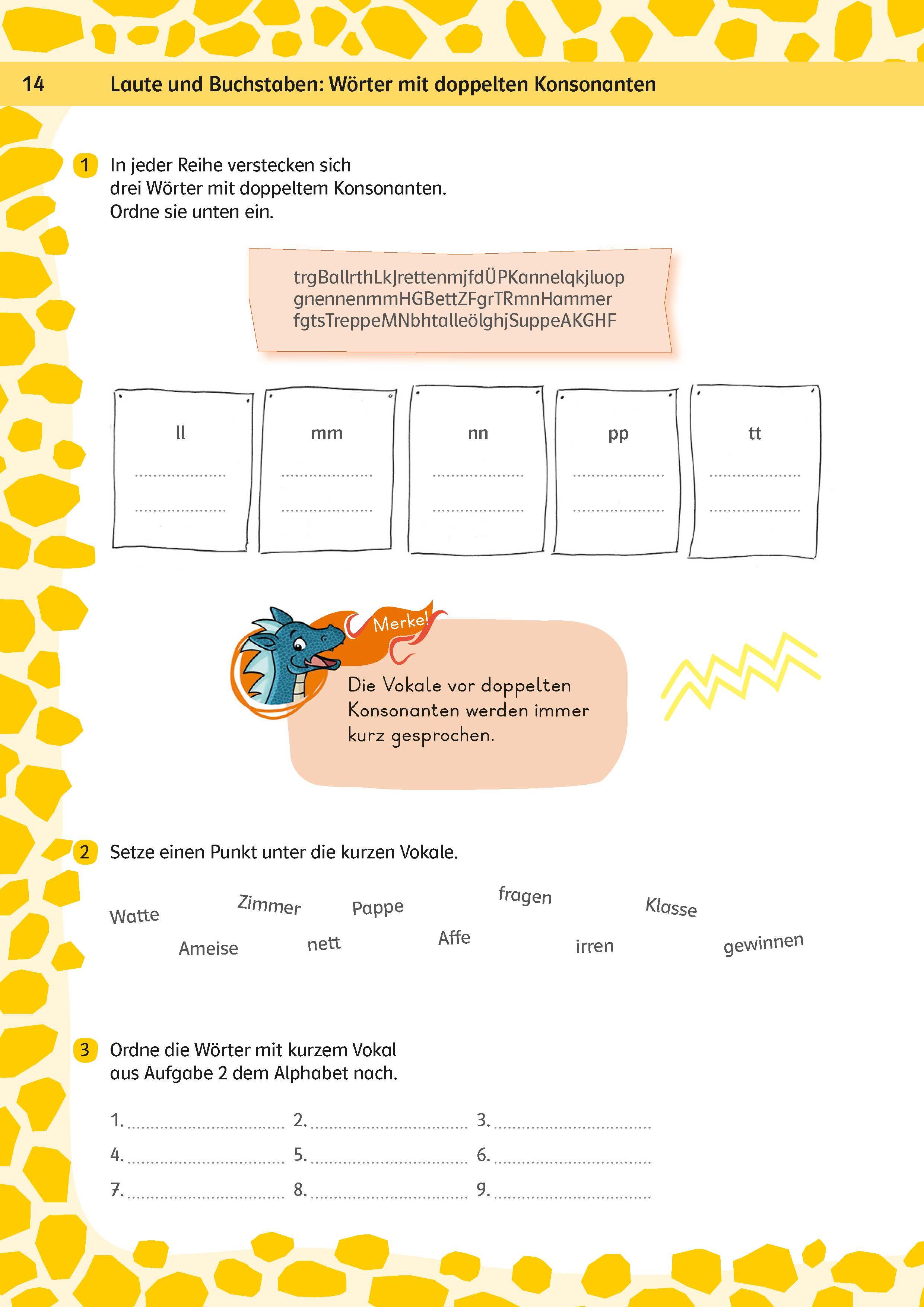 Beispielinhalt (Bild) Team Drachenstark: Topfit in Klasse 3
