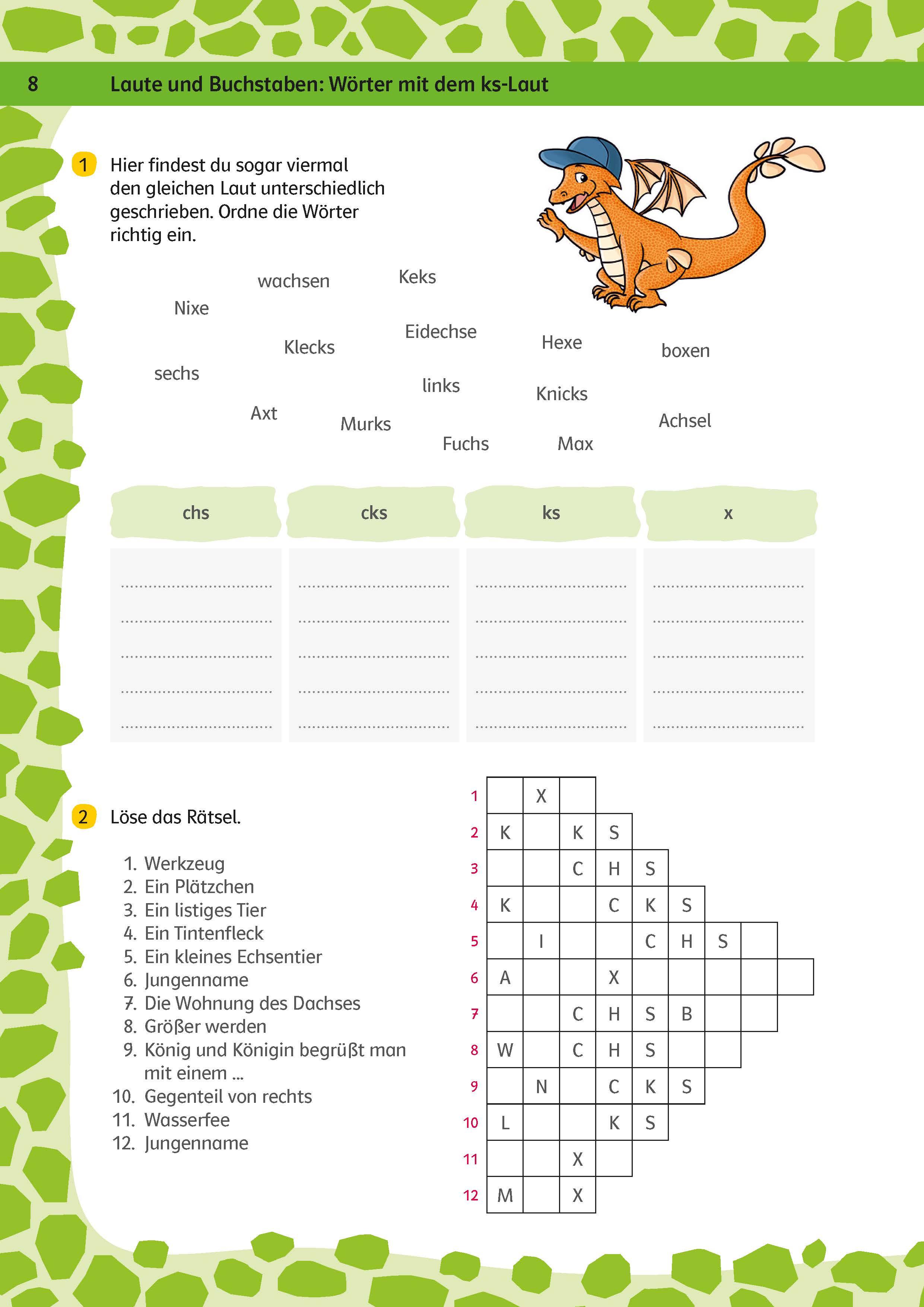 Beispielinhalt (Bild) Team Drachenstark: Topfit in Klasse 4