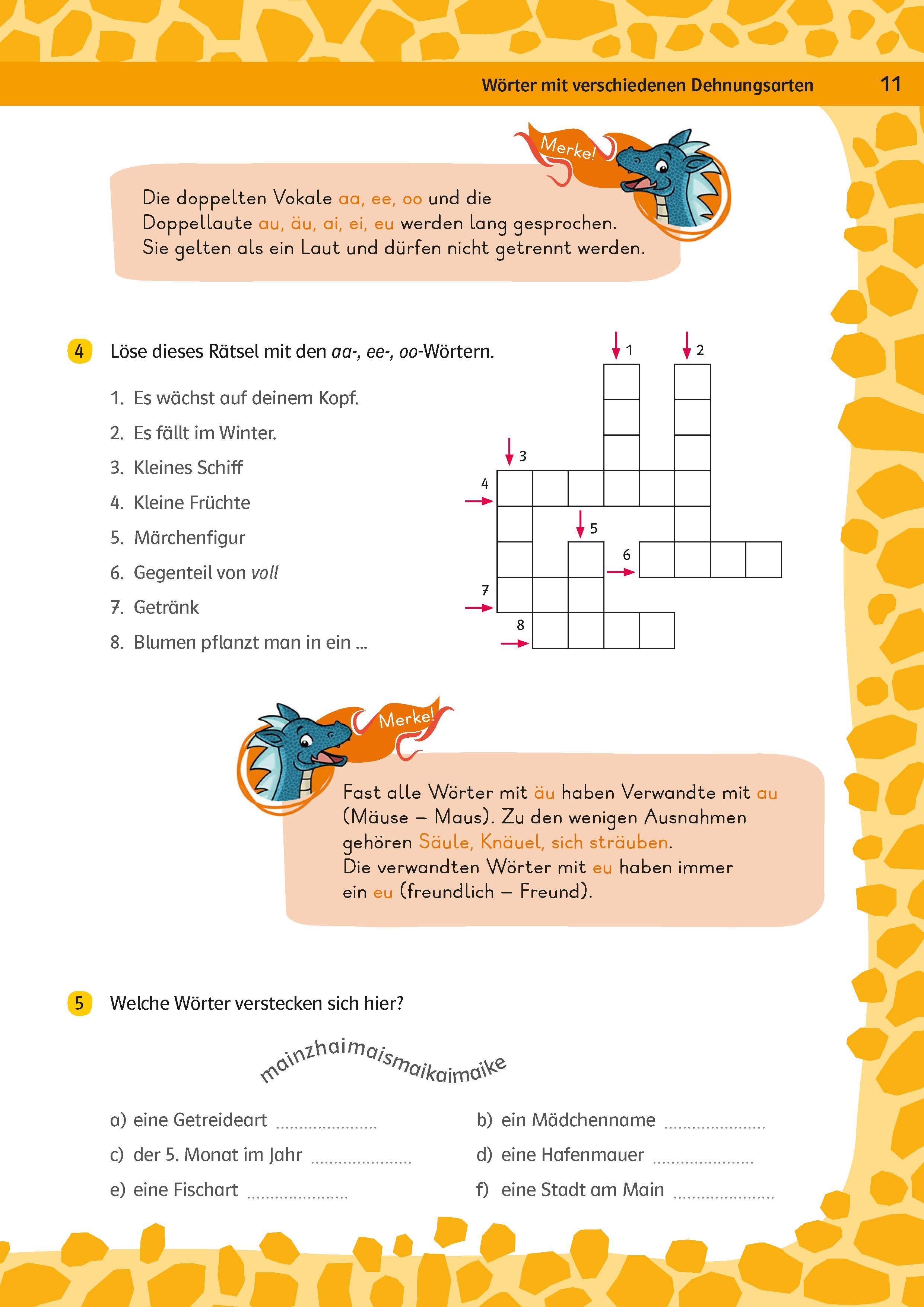 Beispielinhalt (Bild) Team Drachenstark: Topfit in Klasse 4