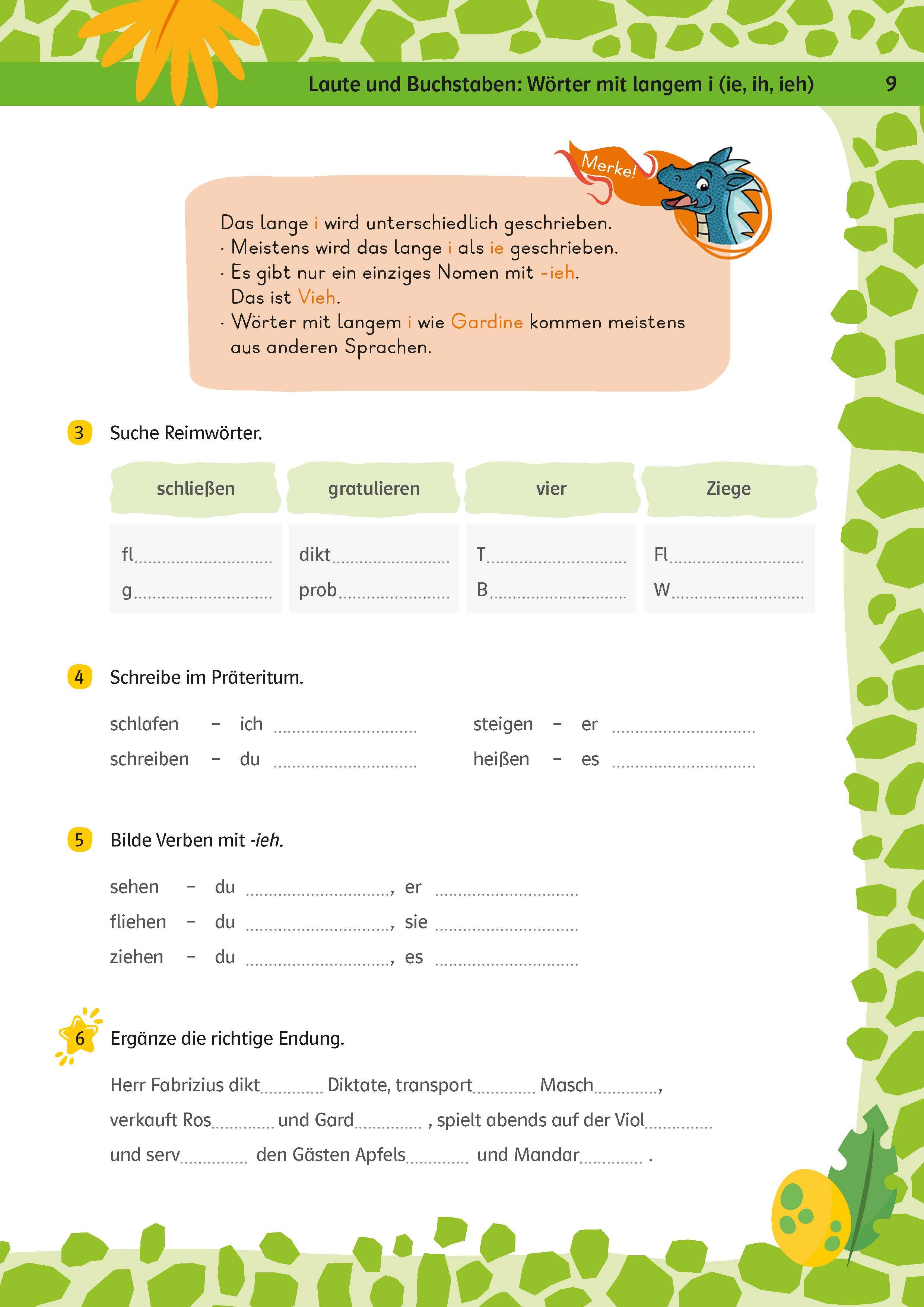 Beispielinhalt (Bild) Team Drachenstark: Topfit in Klasse 4