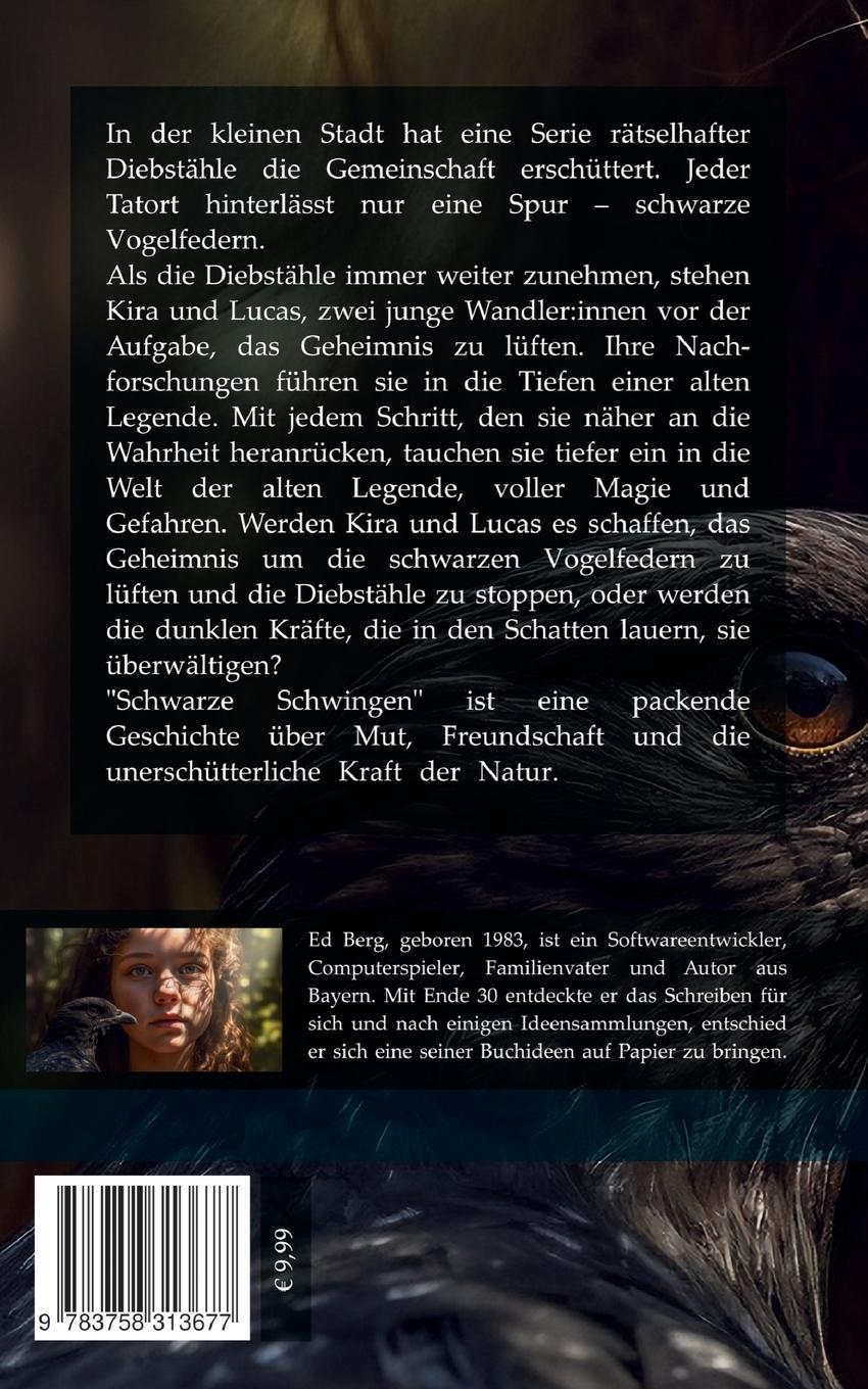 Rückseitencover Kira, die Wandlerin - 04 - Schwarze Schwingen