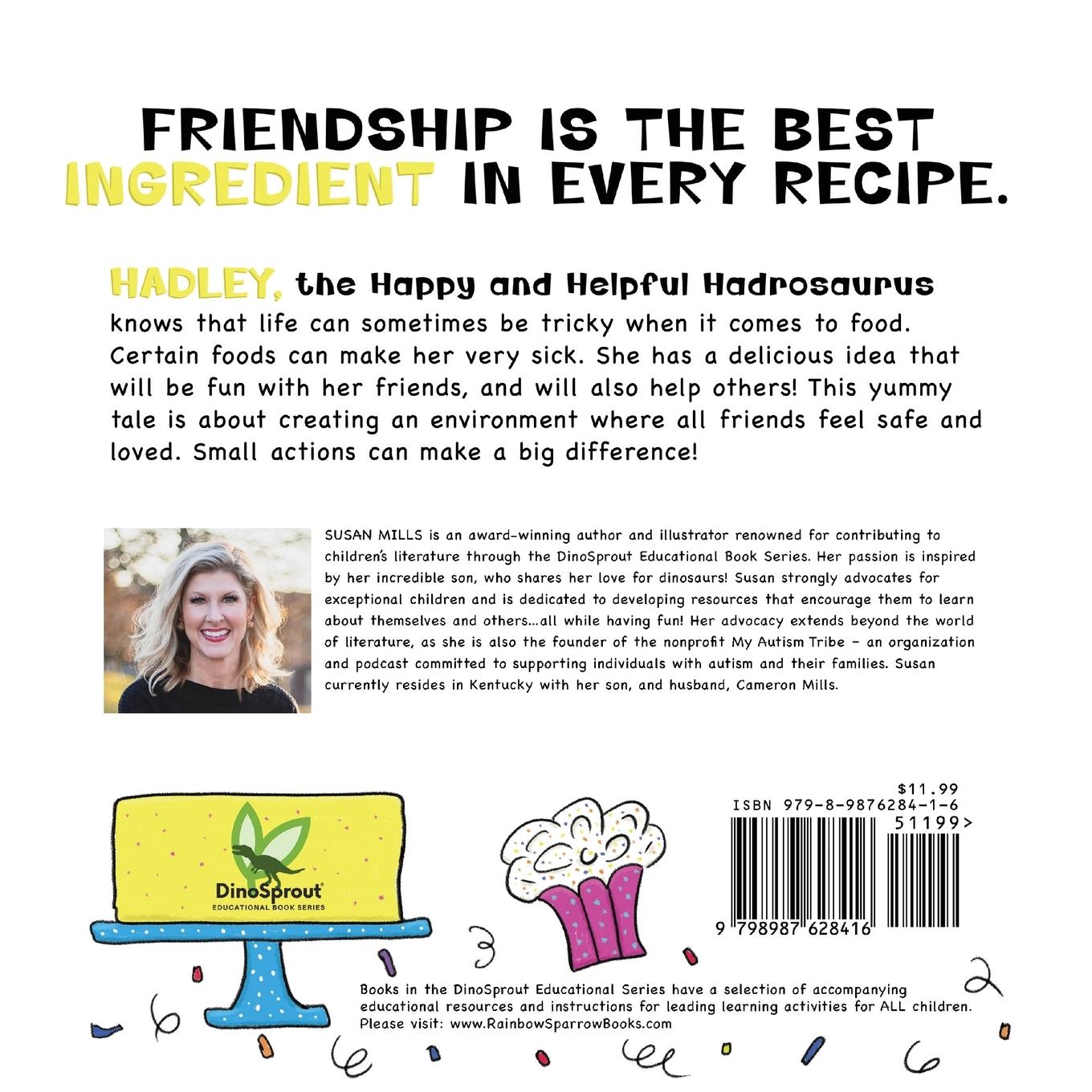 Rückseitencover Hadley, the Happy and Helpful Hadrosaurus