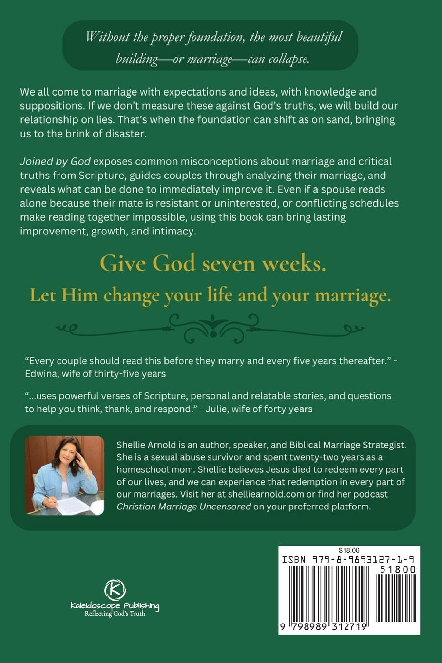 Rückseitencover Joined by God