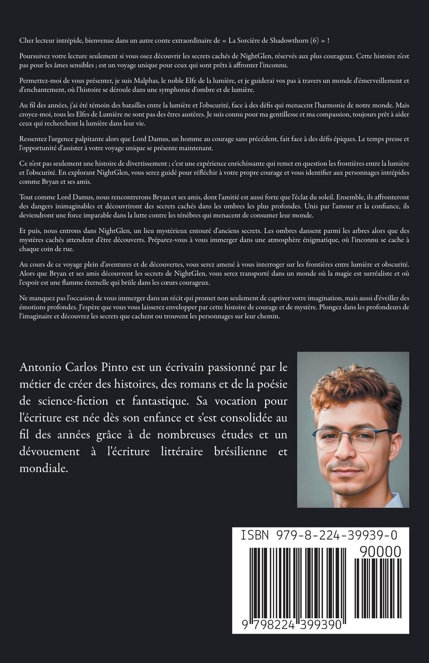 Rückseitencover La Sorcière de Shadowthorn