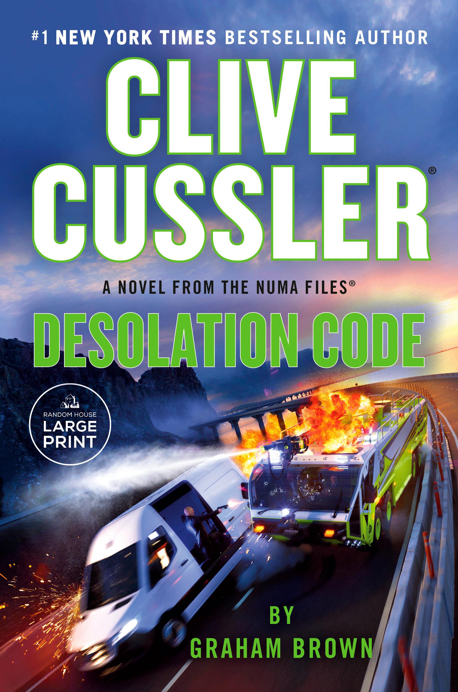 Vorderes Coverbild Clive Cussler Desolation Code