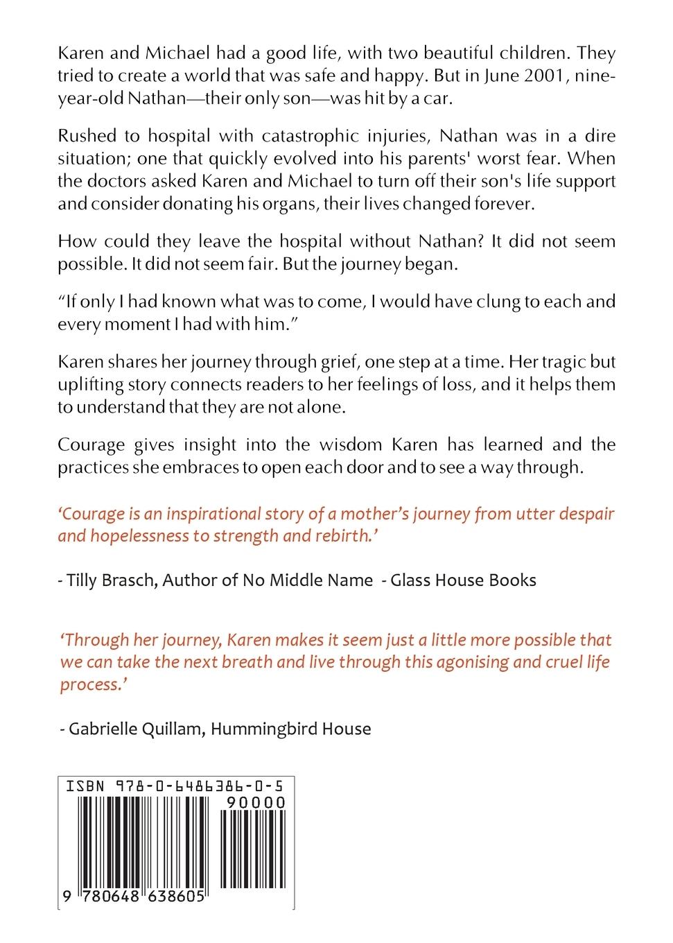 Rückseitencover Courage