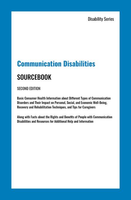 Vorderes Coverbild Communication Disabilities Sourcebook, Second Edition