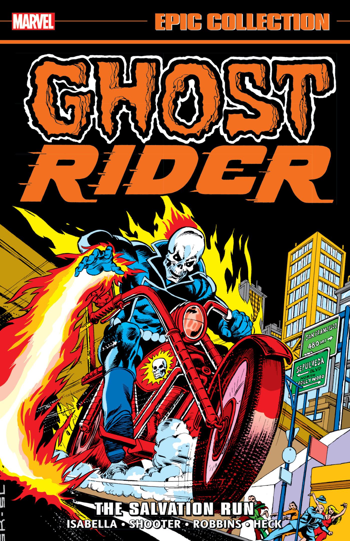 Vorderes Coverbild Ghost Rider Epic Collection: The Salvation Run