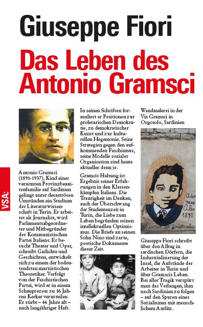 Vorderes Coverbild Das Leben des Antonio Gramsci