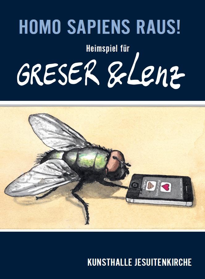 Vorderes Coverbild Homo sapiens raus! Heimspiel für Greser & Lenz