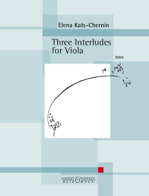 Vorderes Coverbild Three Interludes
