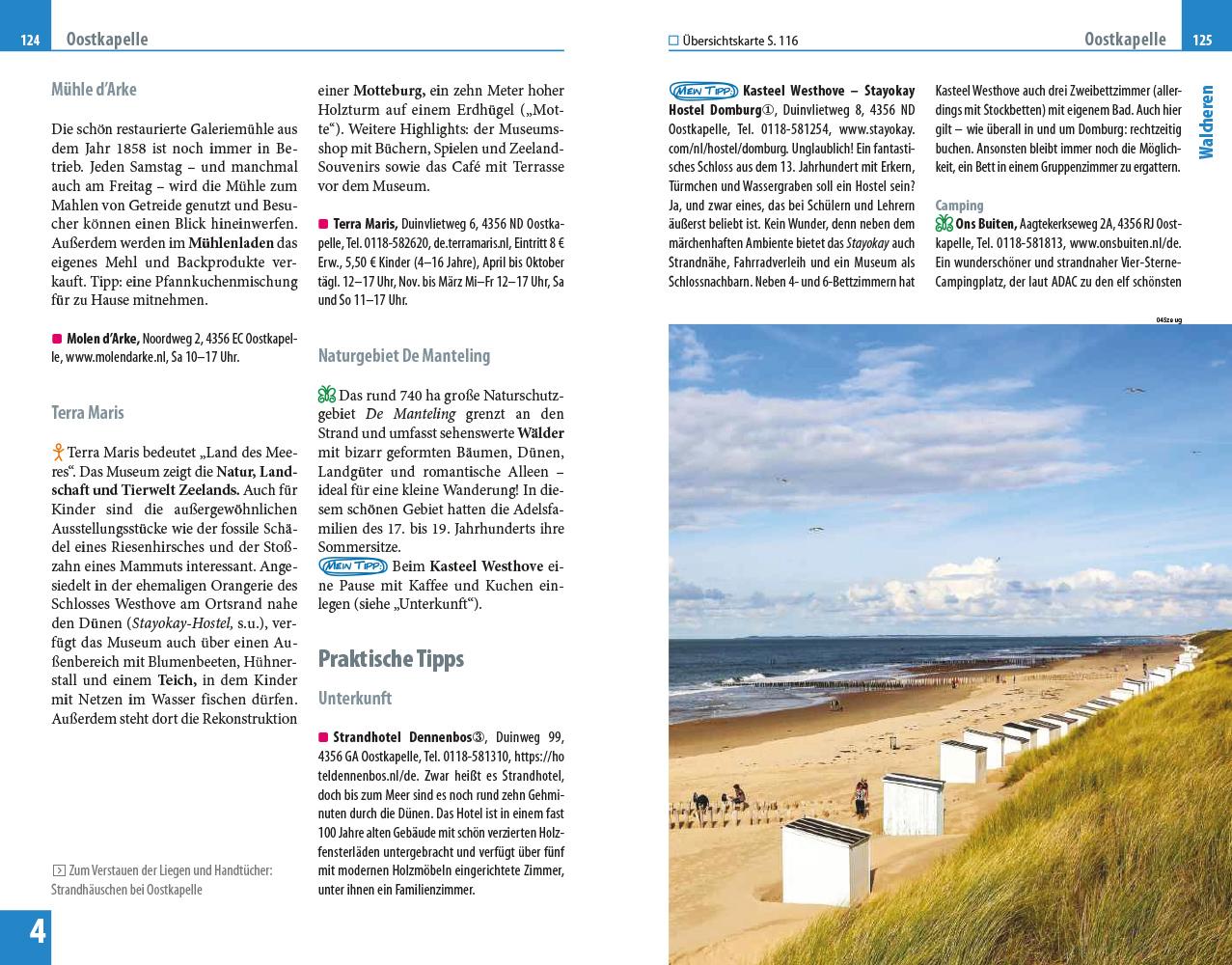 Beispielinhalt (Bild) Reise Know-How Reiseführer Zeeland