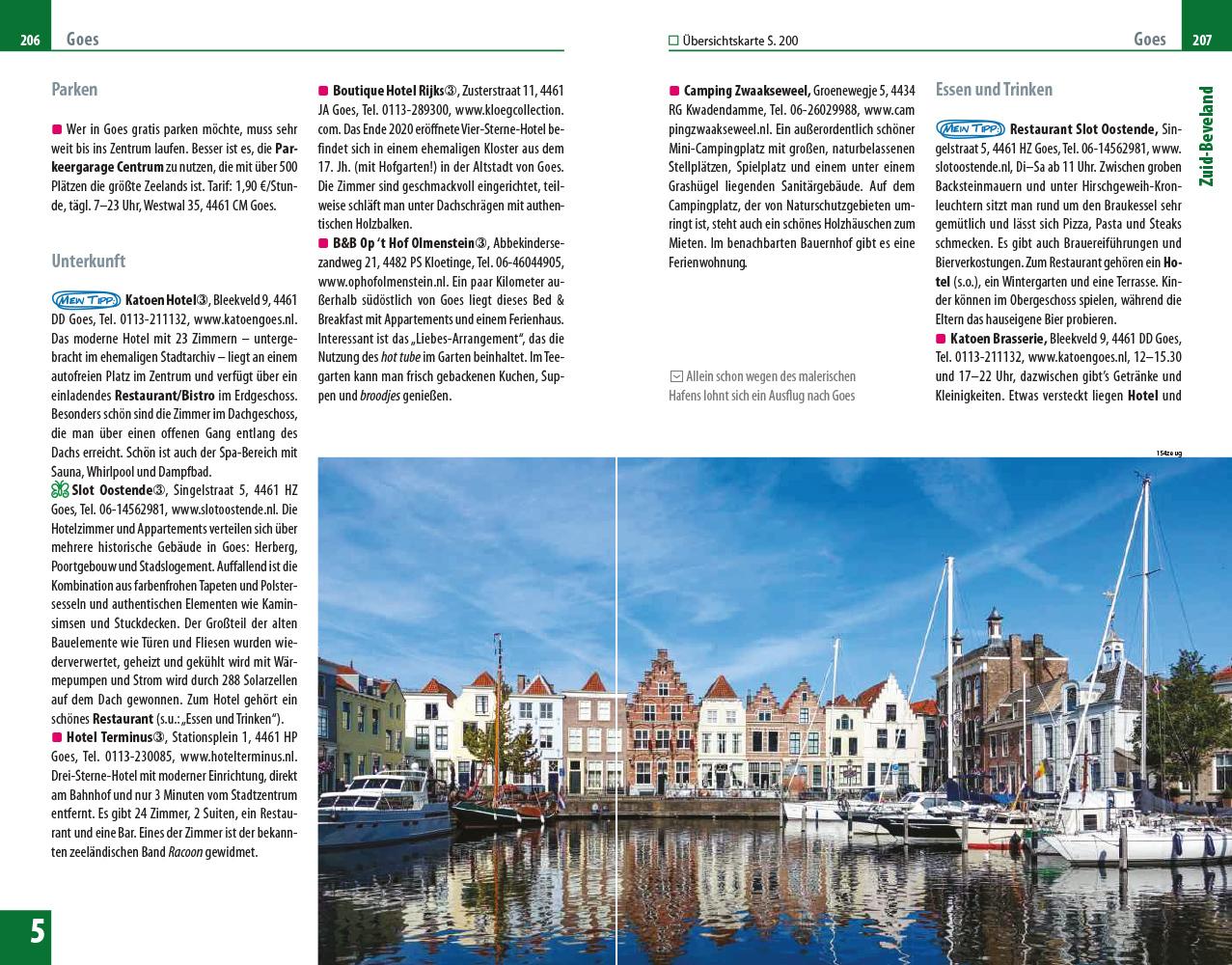Beispielinhalt (Bild) Reise Know-How Reiseführer Zeeland