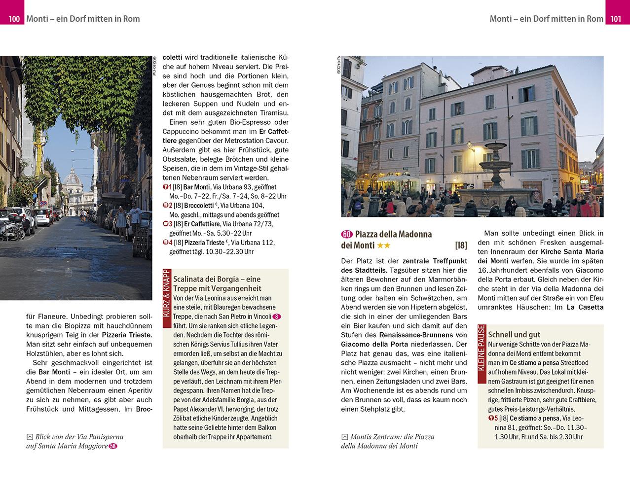 Beispielinhalt (Bild) Reise Know-How Reiseführer Rom (CityTrip PLUS)