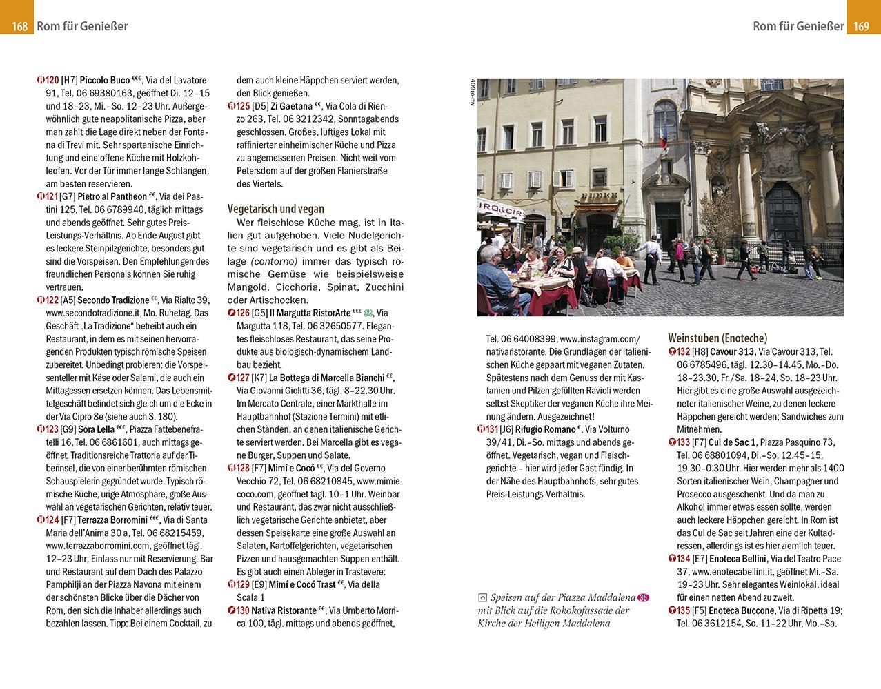 Beispielinhalt (Bild) Reise Know-How Reiseführer Rom (CityTrip PLUS)