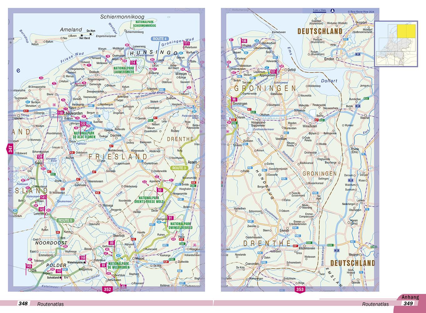 Beispielinhalt (Bild) Reise Know-How Wohnmobil-Tourguide Niederlande