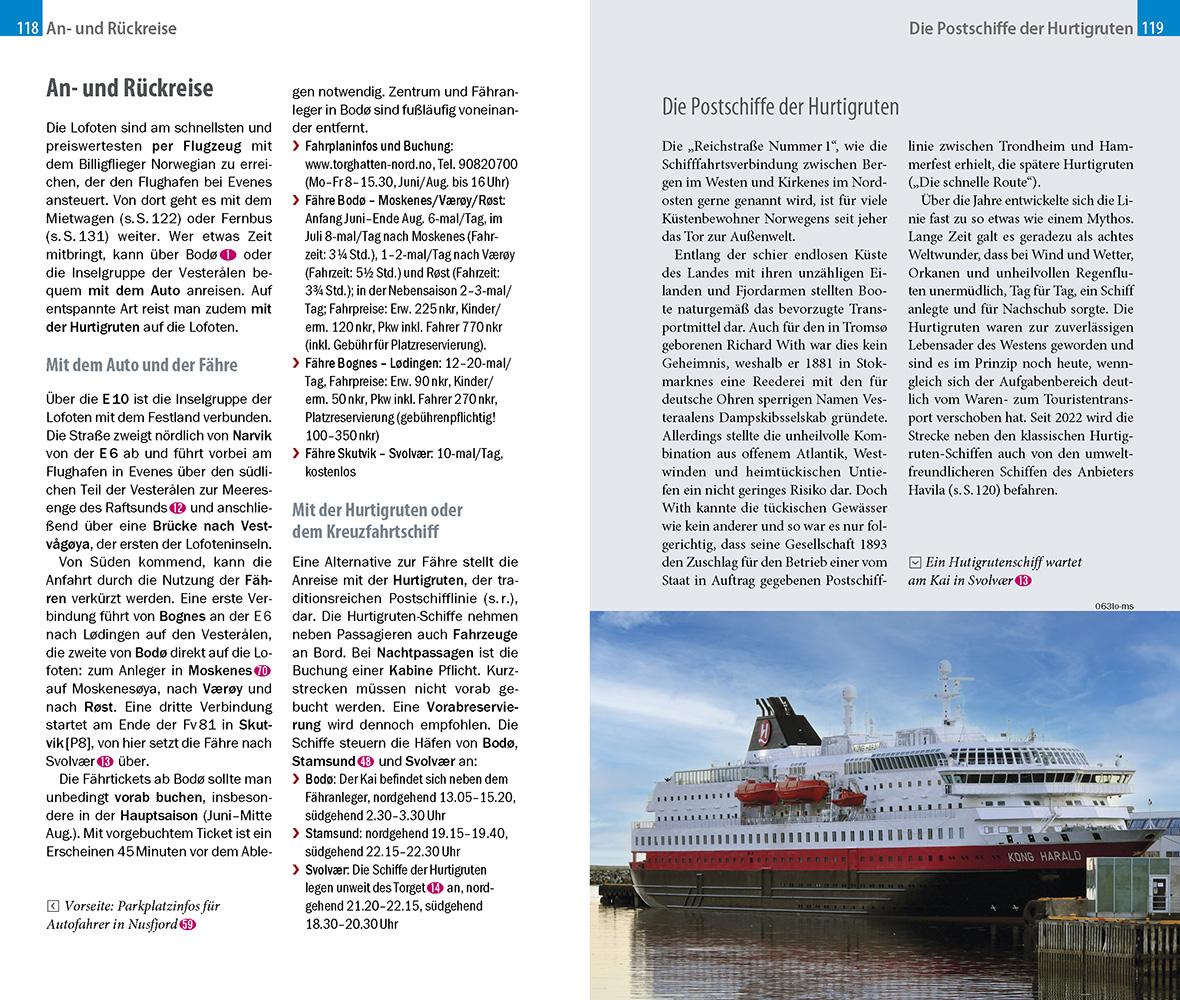 Beispielinhalt (Bild) Reise Know-How InselTrip Lofoten
