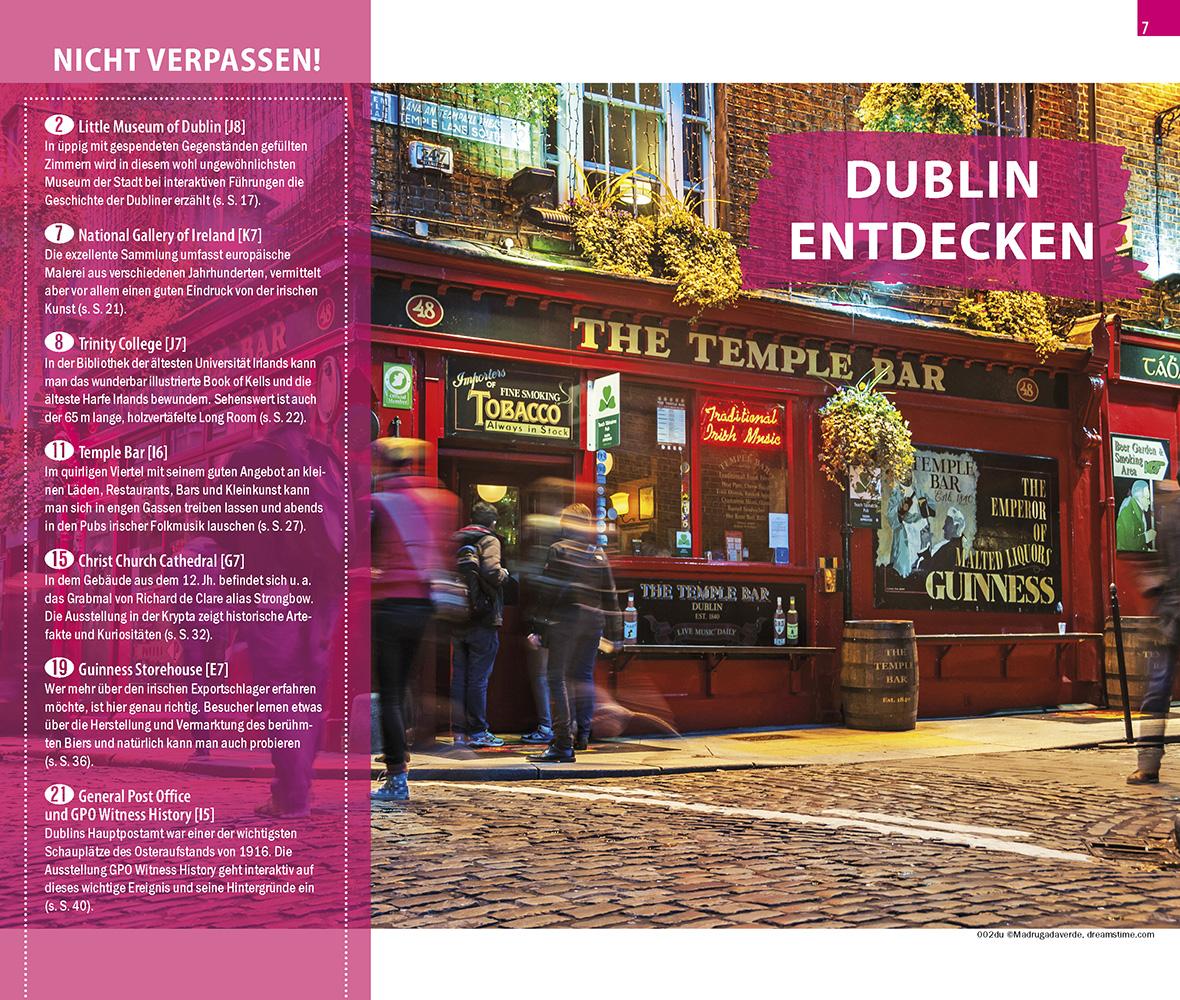 Beispielinhalt (Bild) Reise Know-How CityTrip Dublin