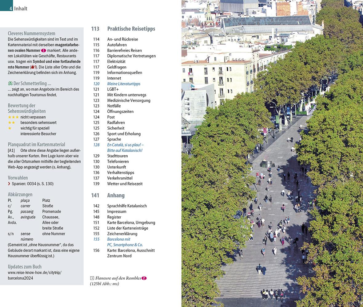 Beispielinhalt (Bild) Reise Know-How CityTrip Barcelona