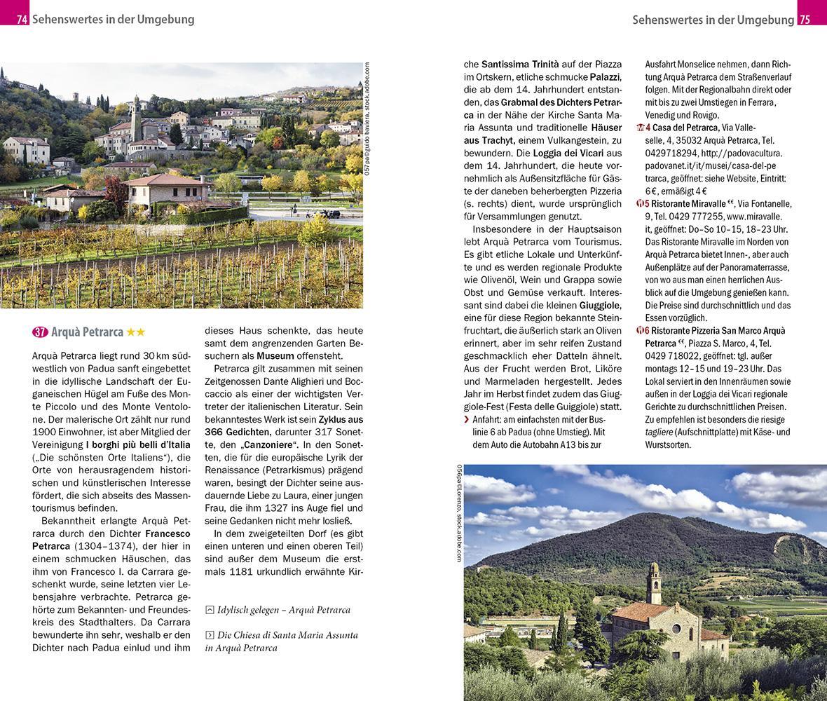 Beispielinhalt (Bild) Reise Know-How CityTrip Padua