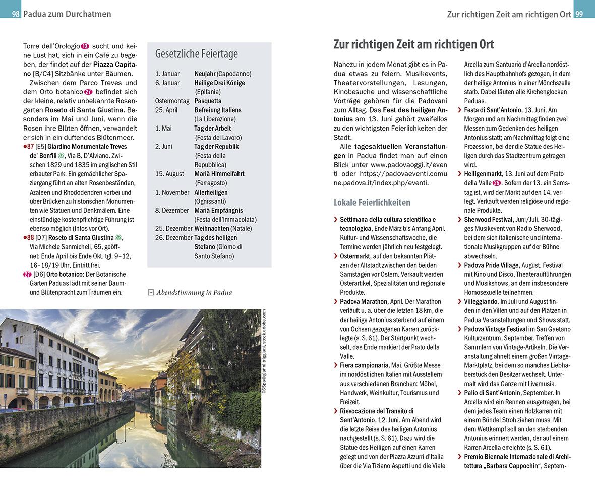 Beispielinhalt (Bild) Reise Know-How CityTrip Padua