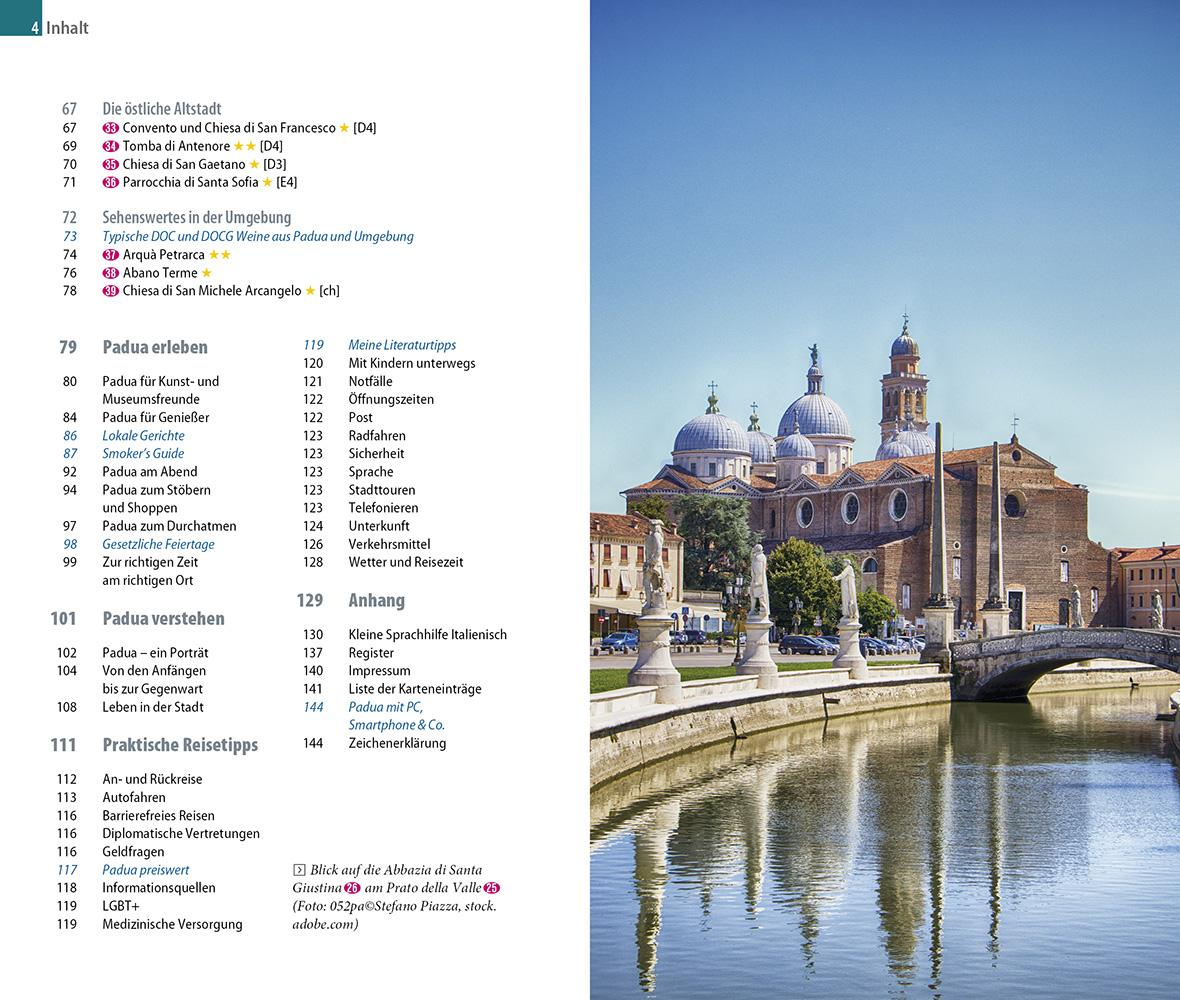 Beispielinhalt (Bild) Reise Know-How CityTrip Padua