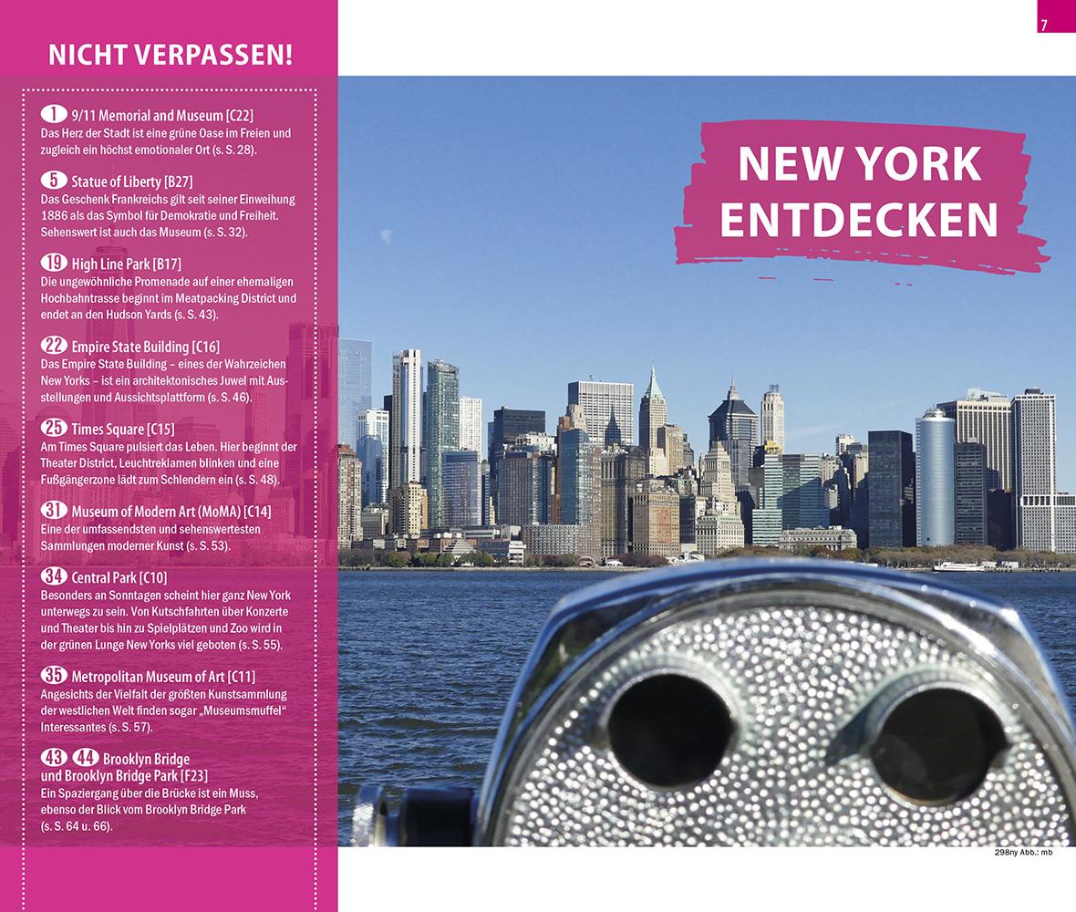 Beispielinhalt (Bild) Reise Know-How CityTrip New York