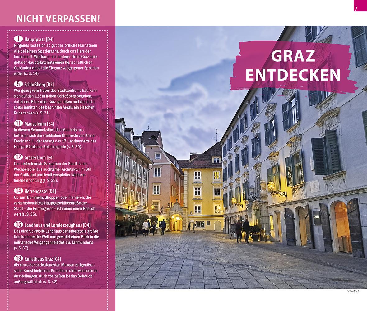 Beispielinhalt (Bild) Reise Know-How CityTrip Graz