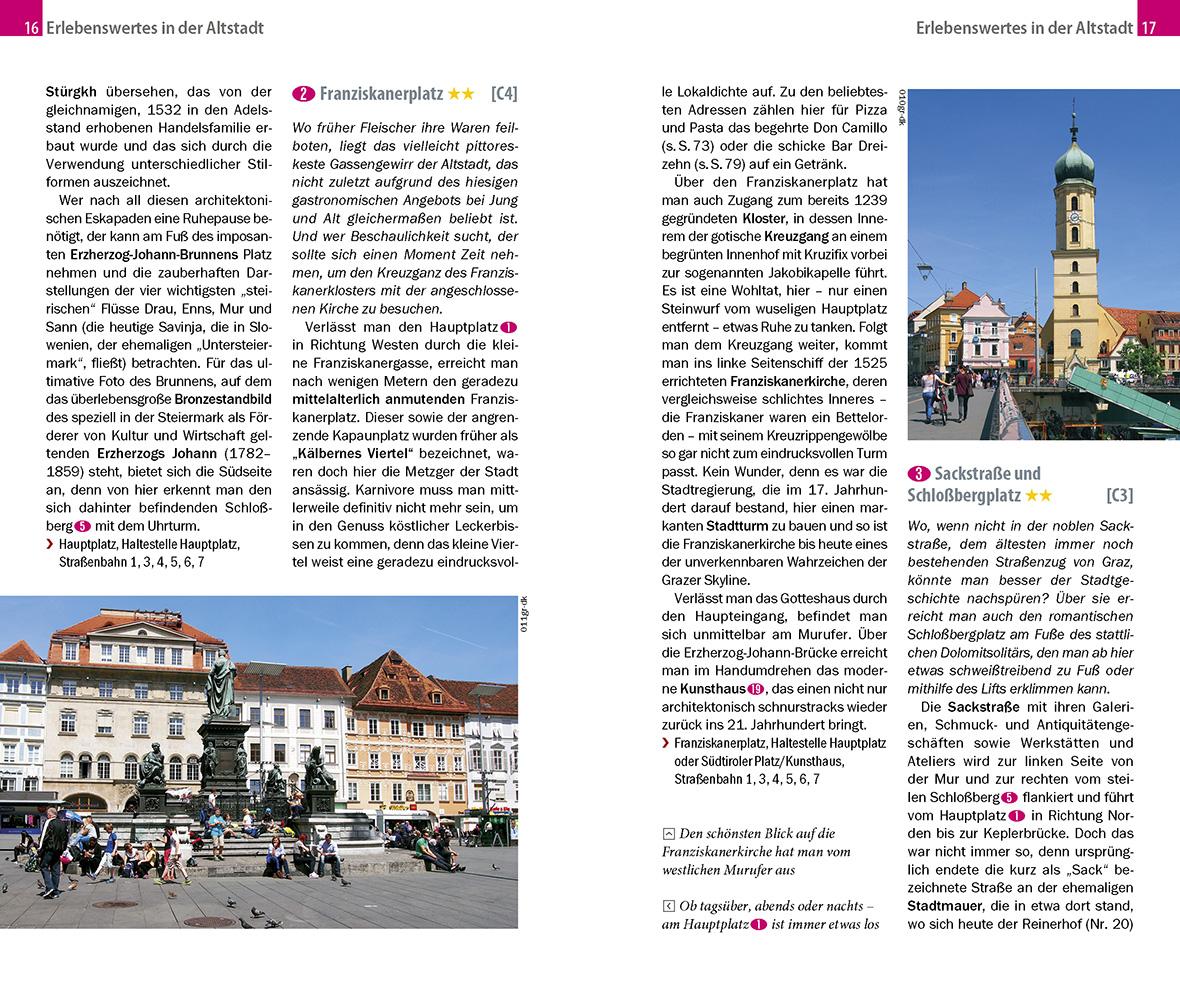 Beispielinhalt (Bild) Reise Know-How CityTrip Graz