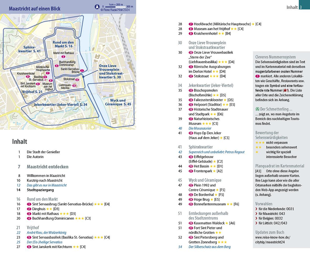 Beispielinhalt (Bild) Reise Know-How CityTrip Maastricht