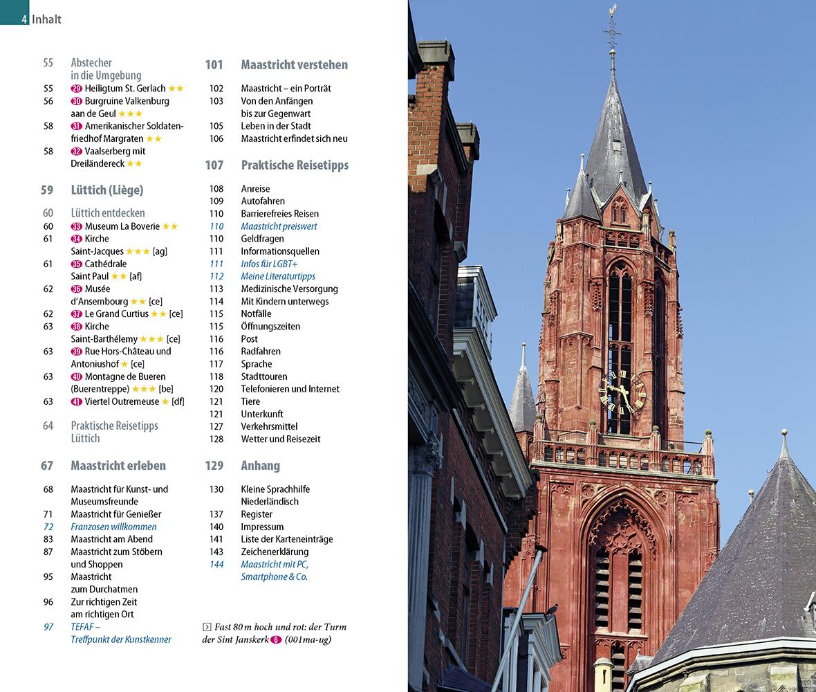 Beispielinhalt (Bild) Reise Know-How CityTrip Maastricht
