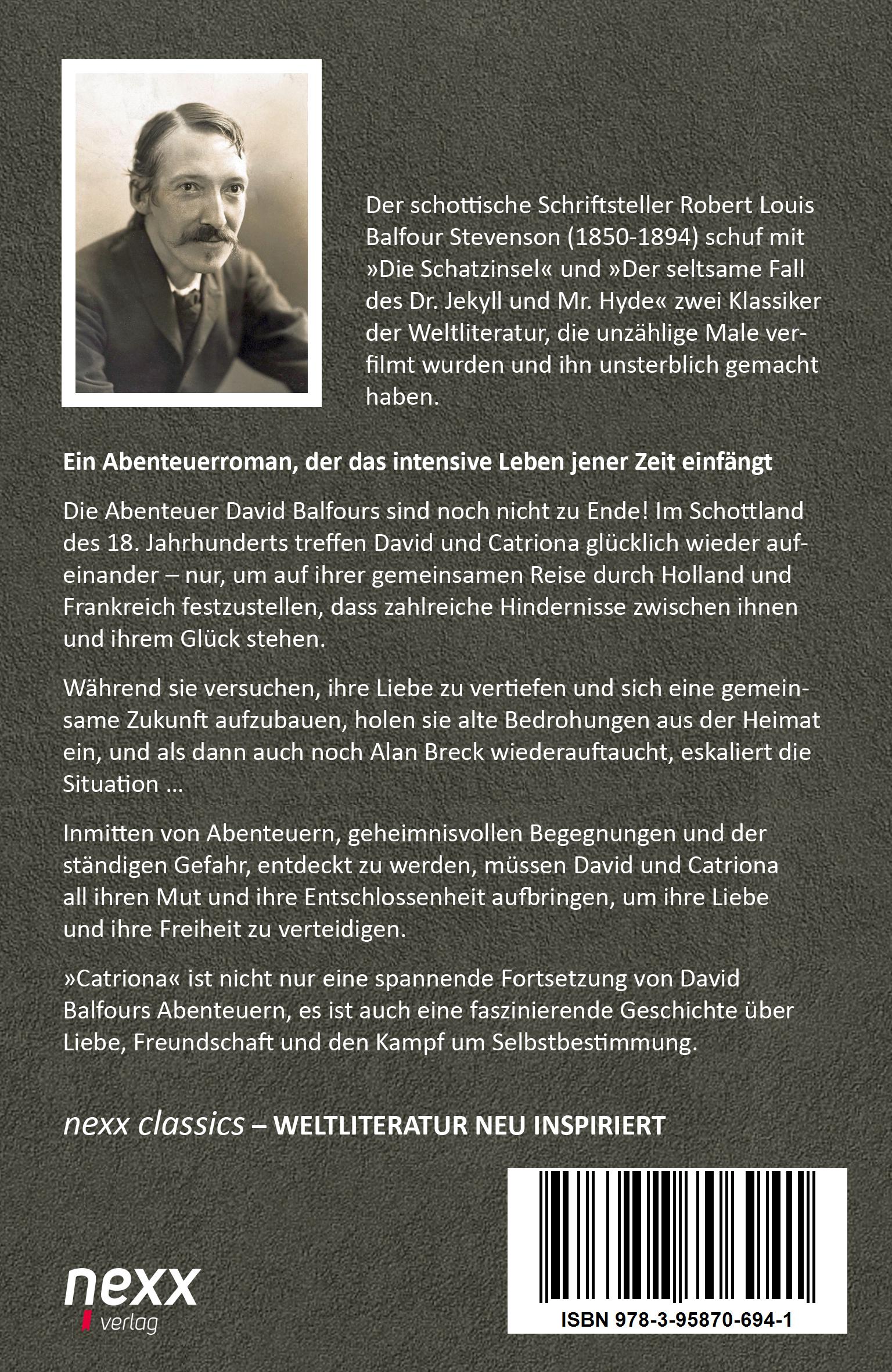 Rückseitencover Die Abenteuer des David Balfour