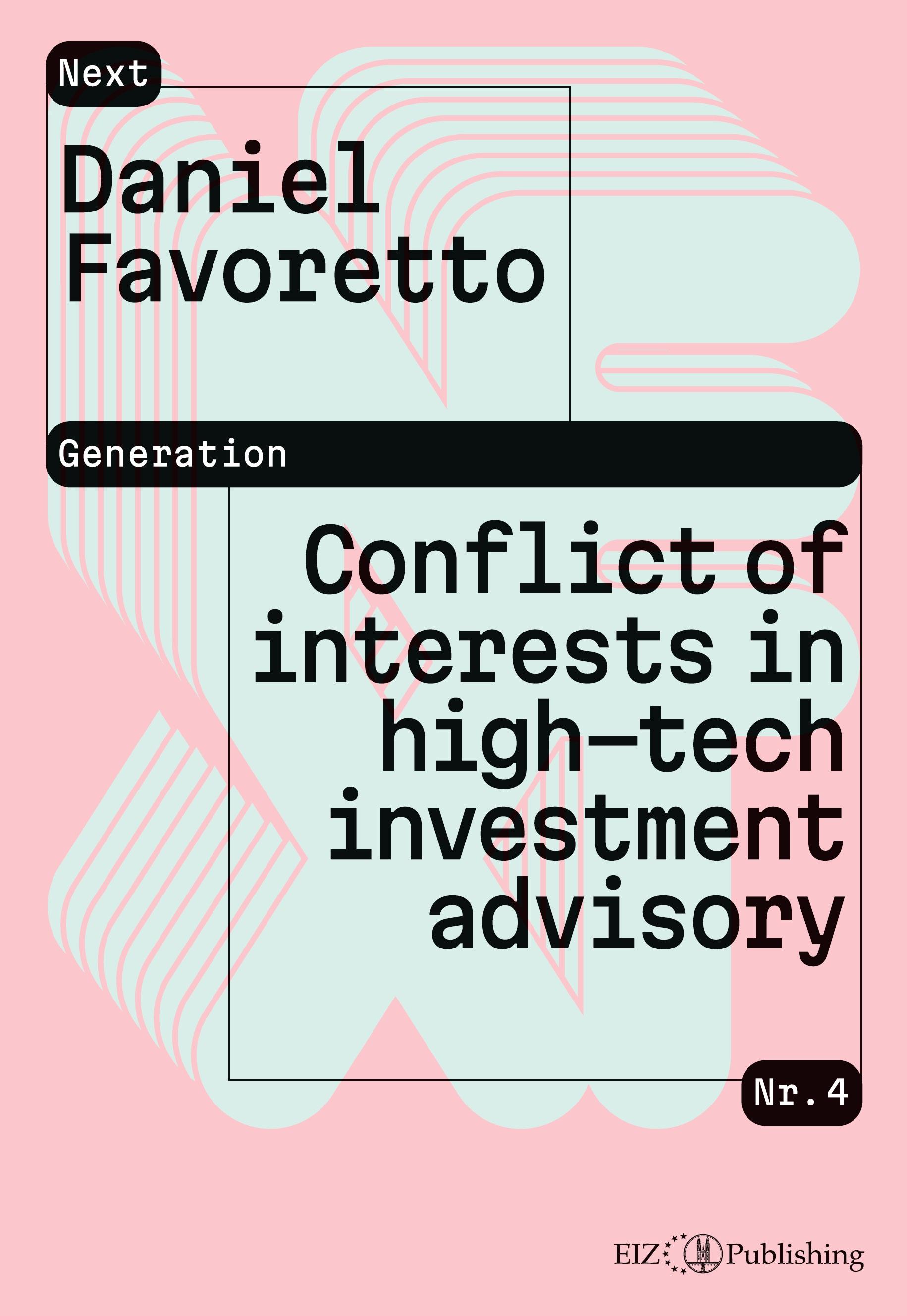 Vorderes Coverbild Conflict of interests in high-tech investment advisory