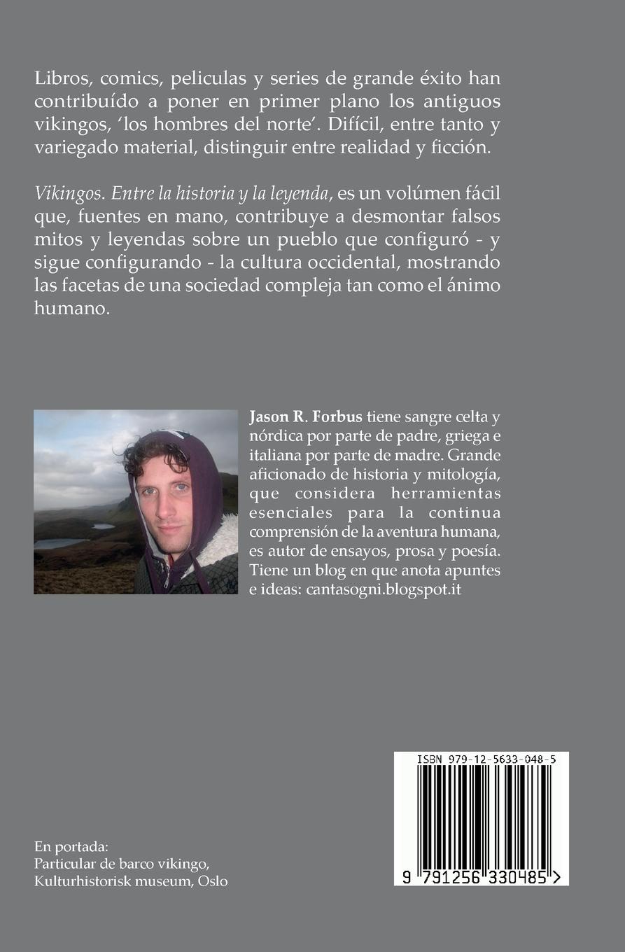 Rückseitencover Vikingos. Entre la historia y la leyenda