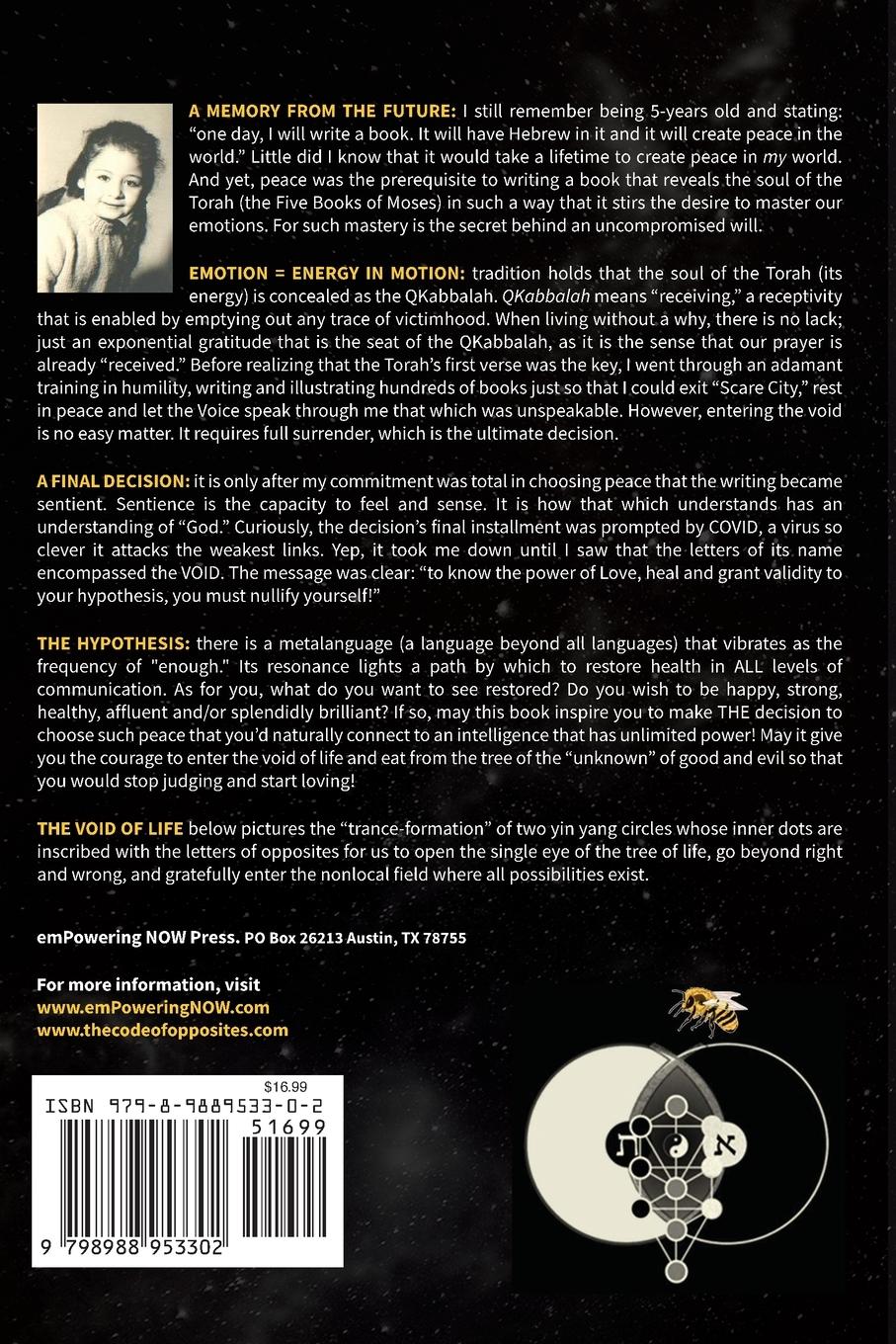 Rückseitencover The LOVE that has No Opposite