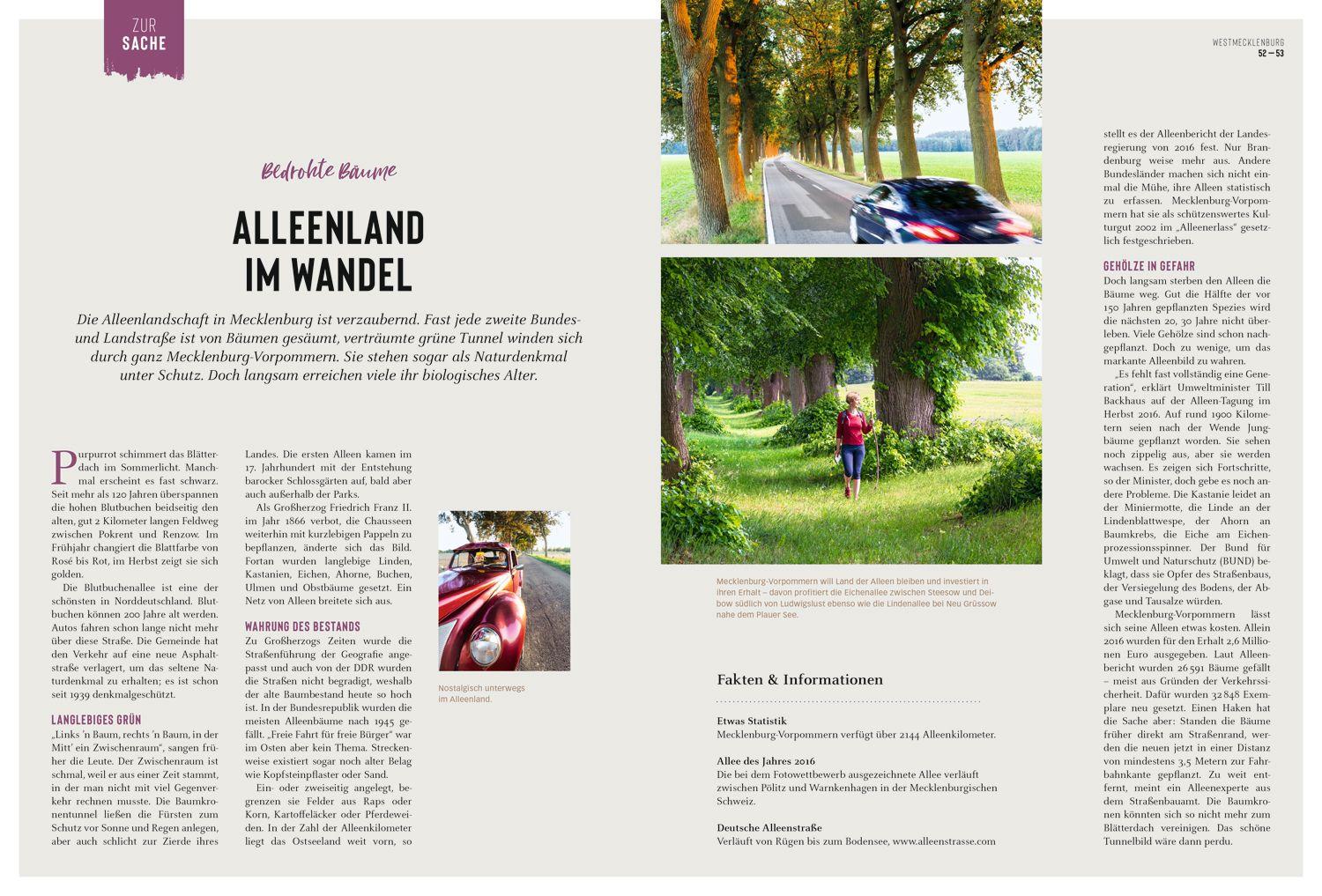 Beispielinhalt (Bild) DUMONT Bildatlas Mecklenburgische Seen